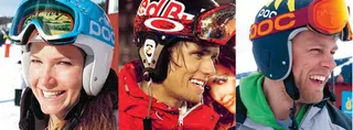 Julia Mancuso, Jon Olsson, Steven Nyman