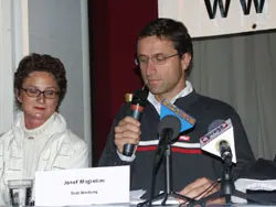 Franca Kobenter - AOIT i Josef Margreiter - Tyrol fot. J.Ciszak