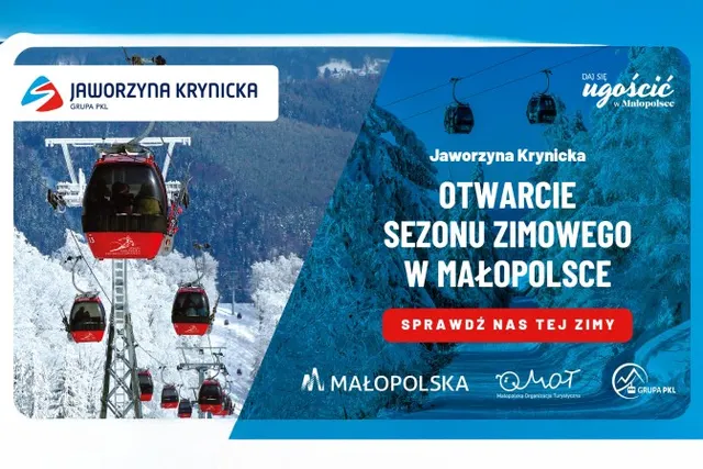 Małopolska otwiera sezon zimowy na Jaworzynie Krynickiej