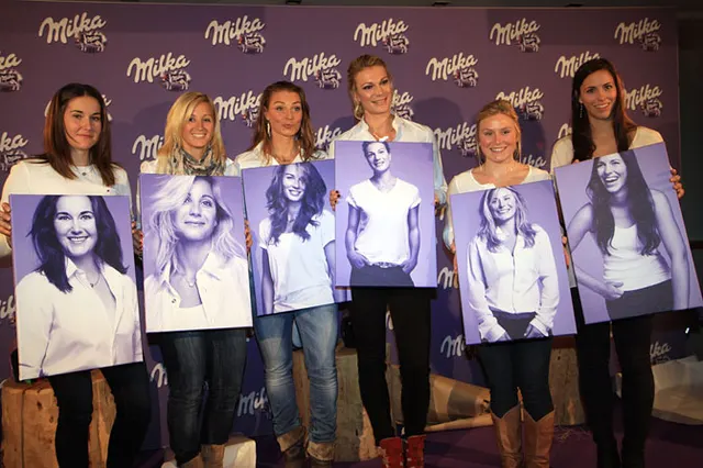 Sarka Zahrobska, Michaela Kirchgasser, Tina Maze, Maria Höfl-Riesch, Tessa Worley, Elena Curtoni