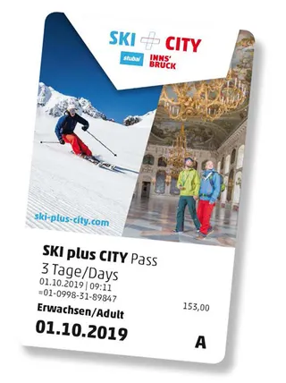 SKI plus CITY Pass Stubai Innsbruck
