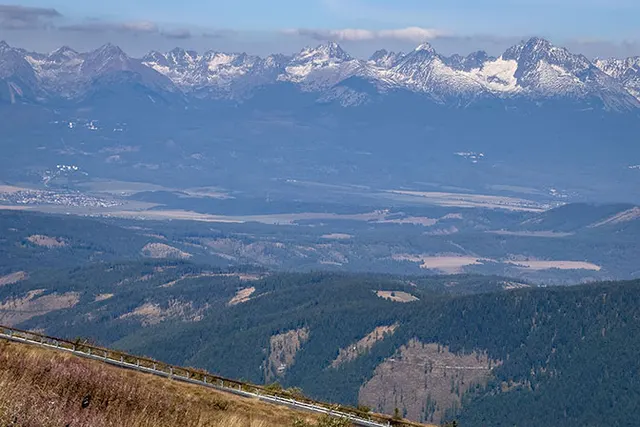 Kráľova hoľa na rowerze: z Šumiaca na 1940 m n.p.m.