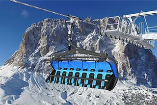 Gran Paradiso. Pierwsze takie krzesło we Włoszech