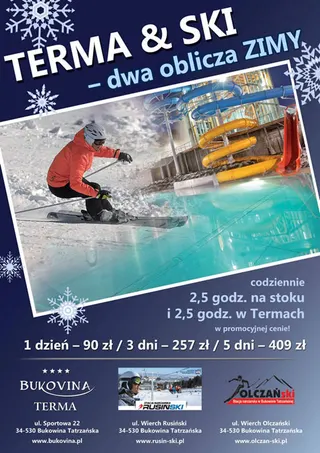 TERMA&SKI. Dwa oblicza zimy w Bukowinie Tatrzańskiej