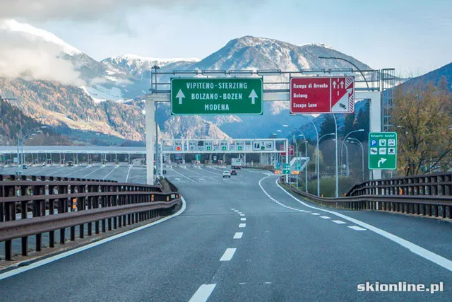 Krótki poradnik podróżowania samochodem na narty do Austrii i Włoch, cz.1