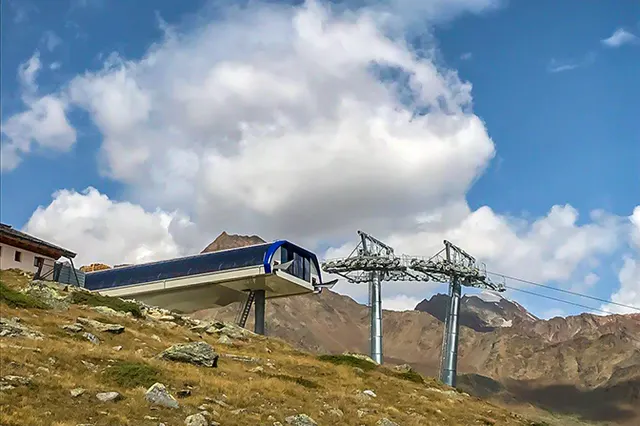 Nowa gondola w Maso Corto