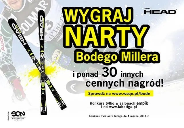 Kolejne olimpijskie laury dla Bodego Millera? "Autobiografia wariata" od Wydawnictwa SQN