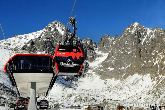 Ruszyła nowa gondola w Tatrzańskiej Łomnicy