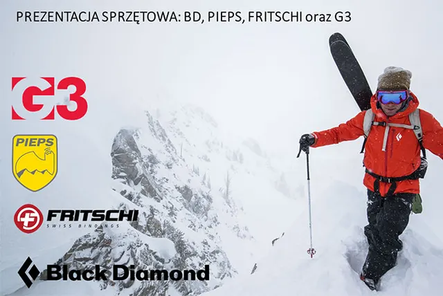 Prezentacja sprzętowa BD, PIEPS, FRITSCHI oraz G3