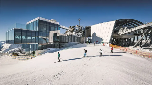 Restauracja "Ice Q" ponad Sölden