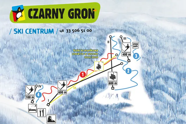 Budowa nowej 4-os. kolei na Czarnym Groniu