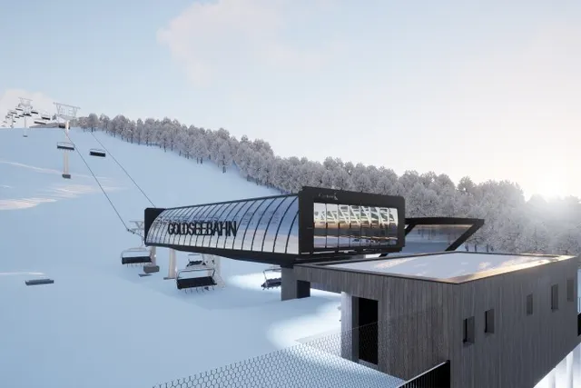 Nauders: The new Goldseebahn