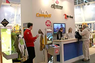 Stoisko Euromark na ispo winter 06 fot. skionline.pl
