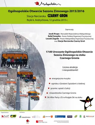 Ogólnopolskie Otwarcie Sezonu 15/16 na Czarnym Groniu!