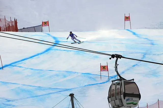 Elisabeth Goergl na trasie w Bad Kleinkirchheim