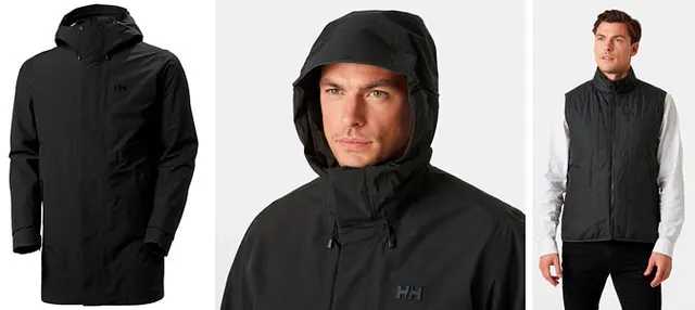 Helly Hansen prezentuje modułową odzież przeciwdeszczową dla aktywnych miejskich profesjonalistów