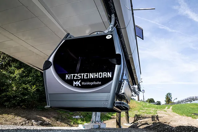 Gondol MK Maiskogelbahn firmy Leitner