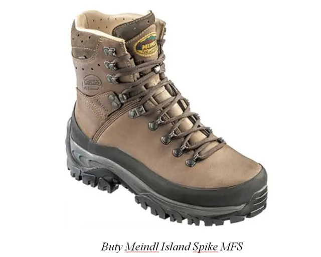 Buty Meindl z technologią Tecvision Spike