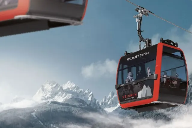 Zinenn Dolomity gondola "Helmjet Sexten"