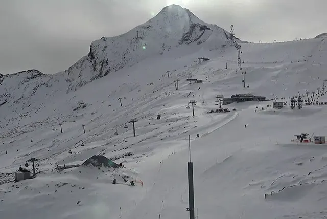 Kitzsteinhorn - aktualny widok z kamery