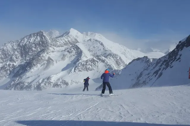 Narty w Alpach - udany debiut