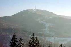 Szczyrk widok na Skrzyczne