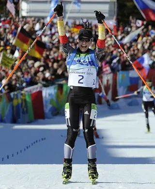 Magdalena Neuner fot. Fischer