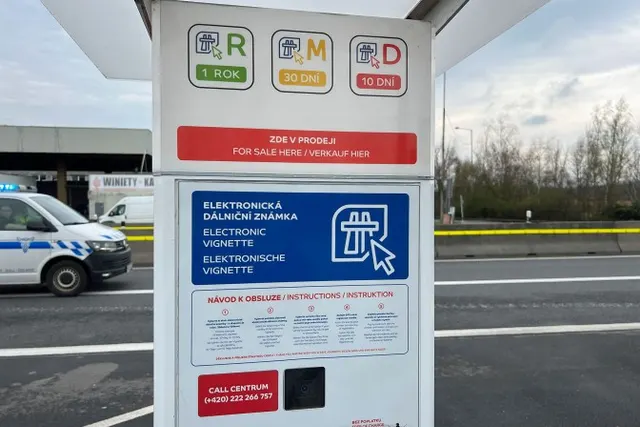 Czechy jak kupić winietę elektroniczną