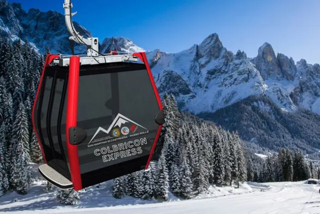 Nowa gondola w San Martino di Castrozza