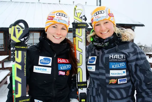 Finki Sanni Leinonen i Tanja Poutiainen