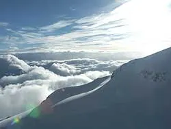 Widok z Drehrestaurant 3500 m (fot. J.Ciszak)
