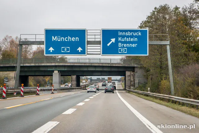 Krótki poradnik podróżowania samochodem na narty do Austrii i Włoch, cz.1