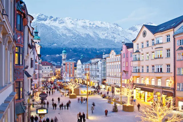 Innsbruck w trakcie świąt