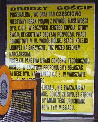 Szczyrk czy sCyrk?