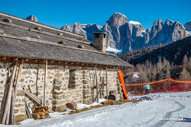 Malga w San Martino di Castrozza fot. J.Ciszak
