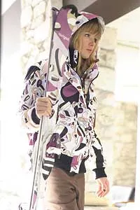 Model z kolekcji Rossignol Emilio Pucci