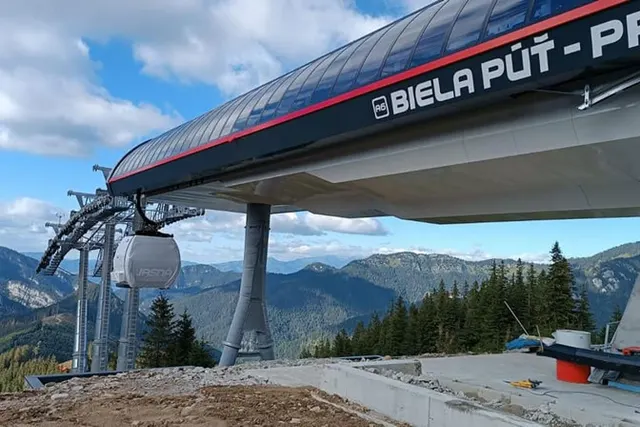 Jasna. Pierwsze testy nowej gondoli