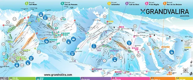Grandvalira na narty w Pireneje