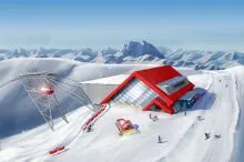 Nowa gondola w Kitzbühel