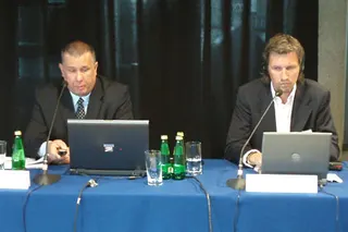 Jerzy Jędrzejewski i Florian Weingaertner fot. J.Ciszak/skionline.pl