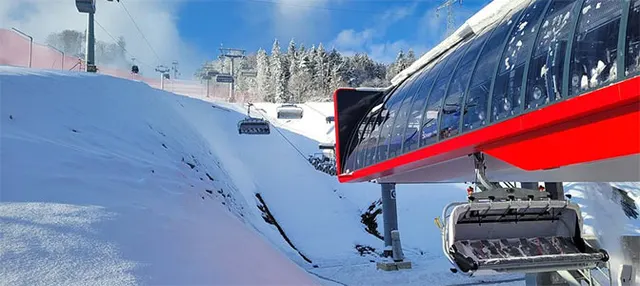 Jaworzyna Express - nowa 6-osobowa kolej w ośrodku
