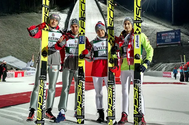Historyczne zwycięstwo polskich skoczków w Klingenthal!