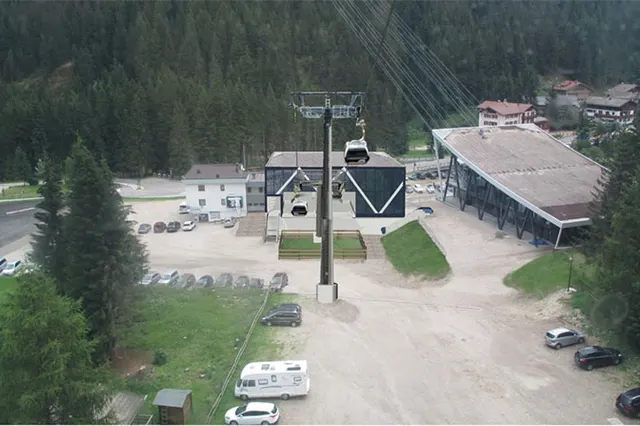 Nowa gondola Alba - Ciampac fot. Doppelmayr