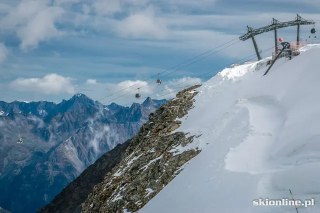 Sölden - dwa lodowce w jeden dzień fot. J.Ciszak