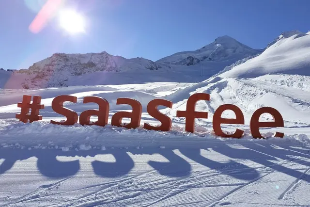 Saas Fee: Jej wysokość Perła Alp fot. J.Kałucki