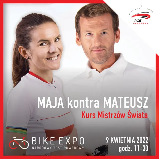 Maja Włoszczowska kontra Mateusz Kusznierewicz