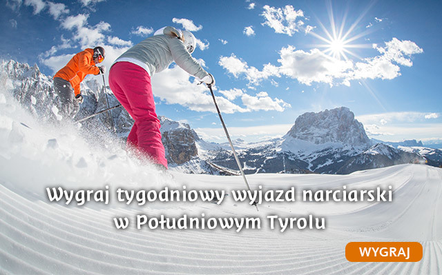 Chciałbyś tu być? Spróbuj swoich sił w konkursie i zawalcz o tygodniowy wyjazd narciarski do Południowego Tyrolu