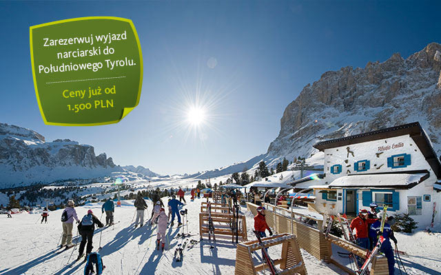 Wygraj tygodniowy wyjazd narciarski w Południowym Tyrolu!