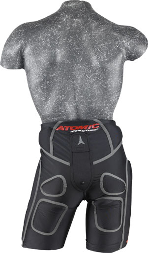 akcesoria narciarskie Atomic Air Shock Shorts black