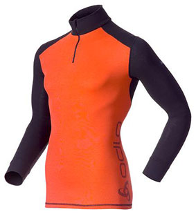 Odlo Originals koszulka męska l/s 1/2 zip